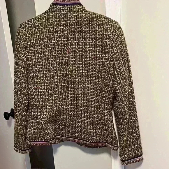 Tahari tweed blazer - Picture 4 of 11